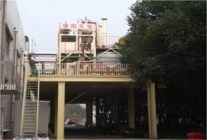 江陰申隆包裝材料有限公司，兩套小型復(fù)合溶劑回收設(shè)備對(duì)接4臺(tái)復(fù)合機(jī)